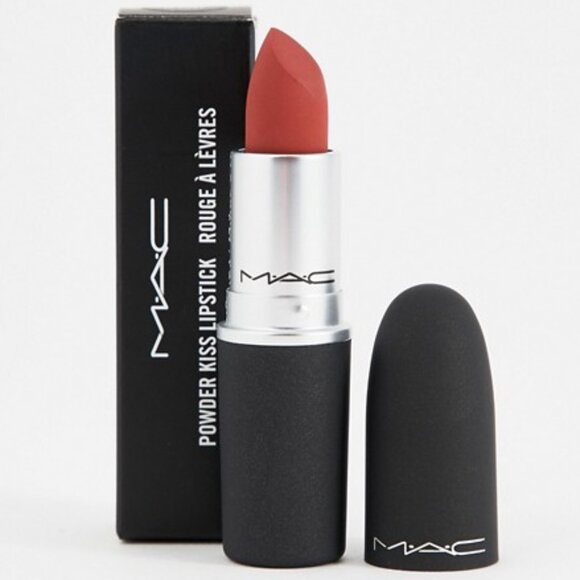 MAC DEVOTED TO CHILI 916 Lipstick NIB Powder Kiss - Picture 2 of 7